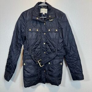 Banana Republic Women’s Black Quilted Puffer Jacket Size Medium